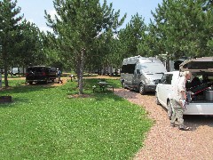 van; Roadtrek; Judy Geisler; Scion; Great Northern Campground, WI